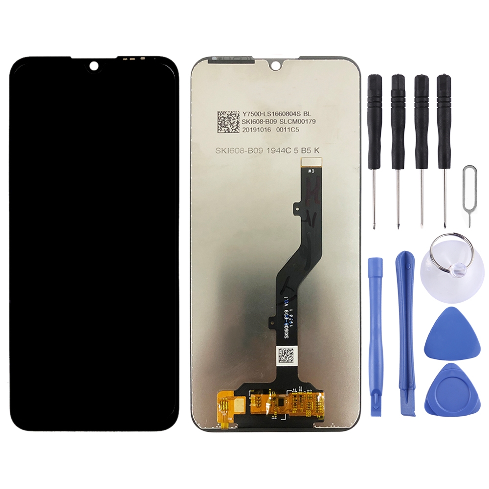 LCD Screen and Digitizer Full Assembly for ZTE Blade A7S 2020 (Black)  ZTE Blade A7S 2020